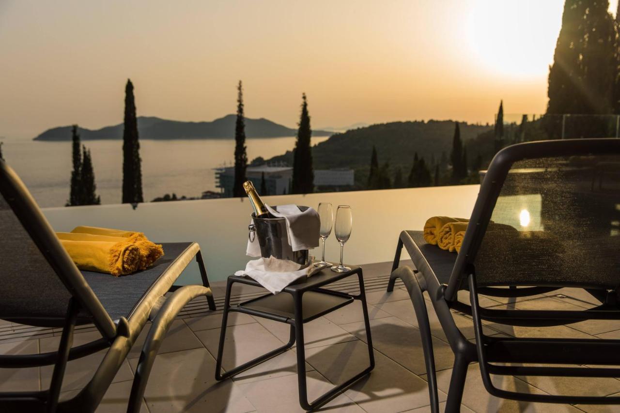 Luxury Villa Helios 5* Dubrovnik Exteriör bild