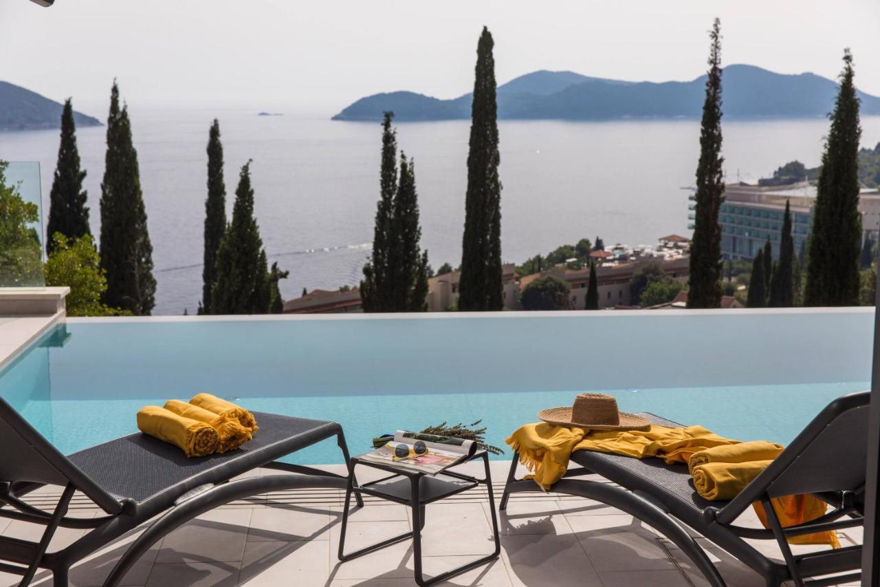 Luxury Villa Helios 5* Dubrovnik Exteriör bild