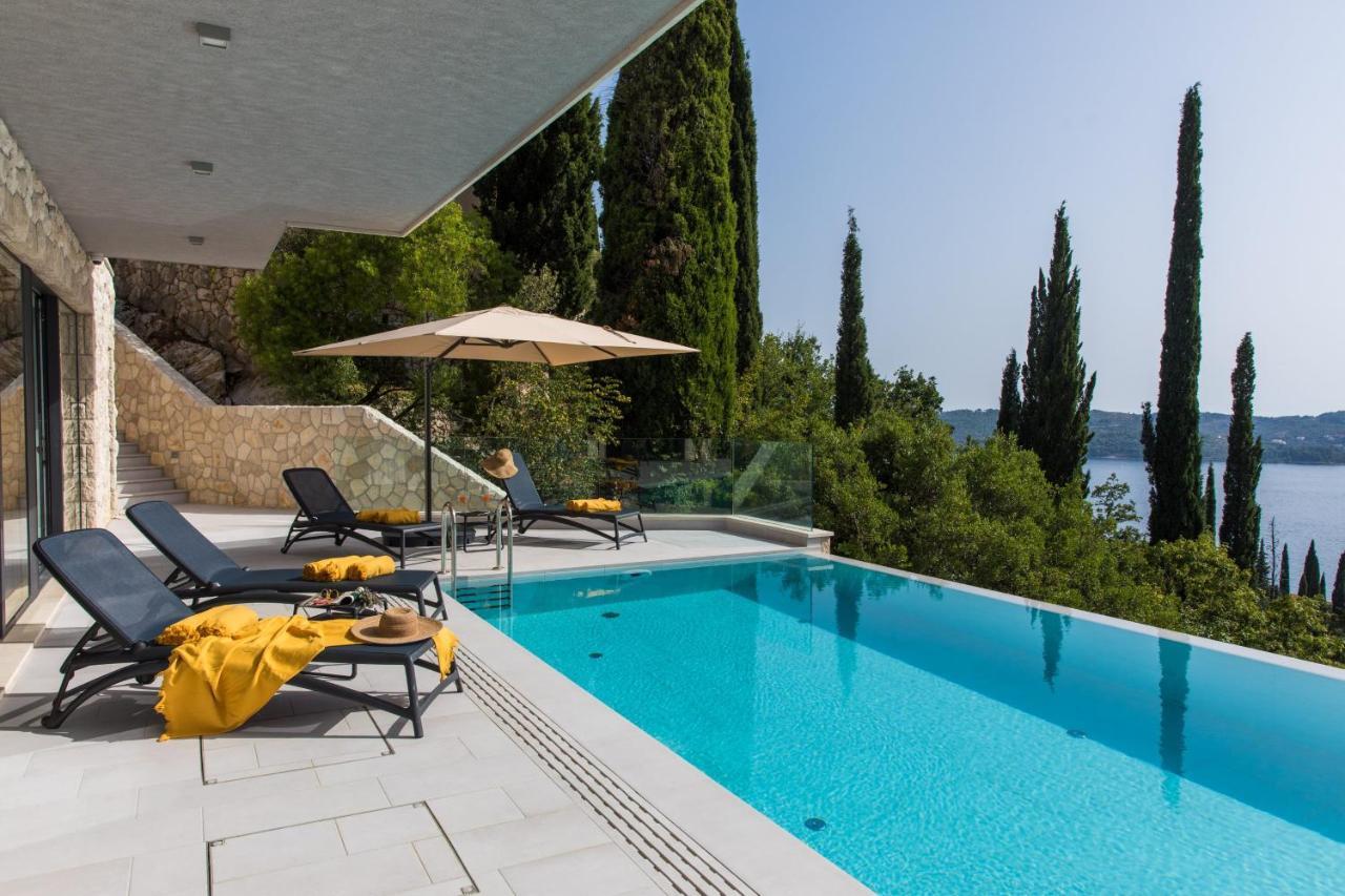 Luxury Villa Helios 5* Dubrovnik Exteriör bild